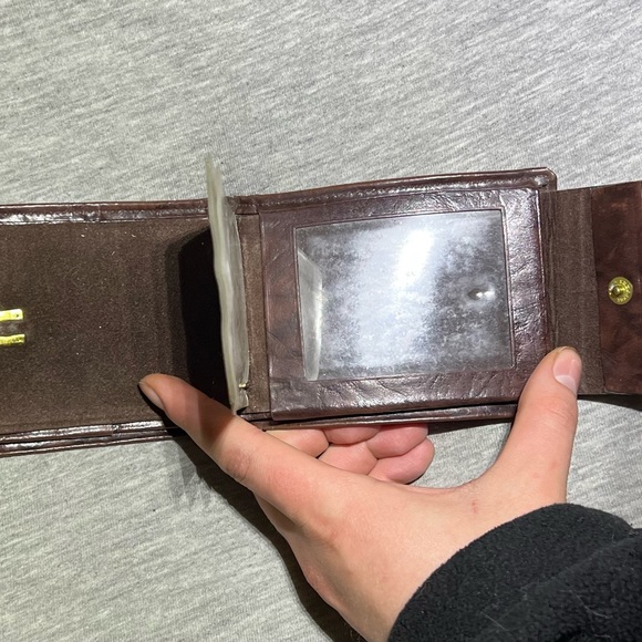 Vintage Swank Genuine Pigskin Leather Wallet - Picture 8 of 12